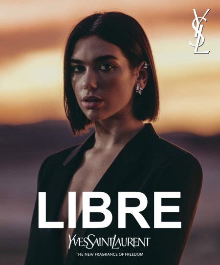 libre perfume commercial model.